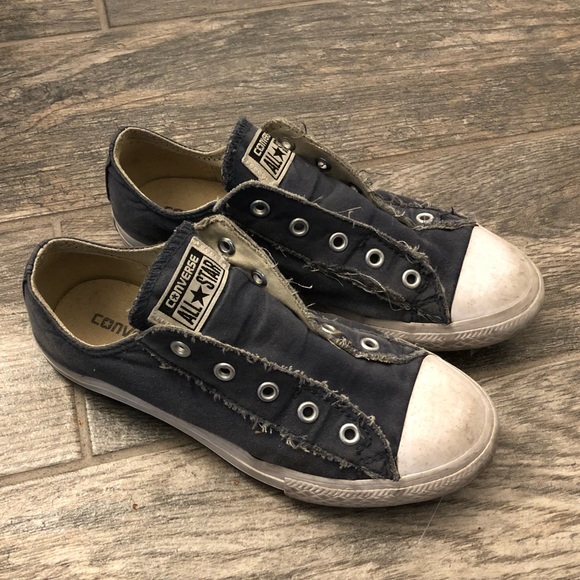 converse boys slip on